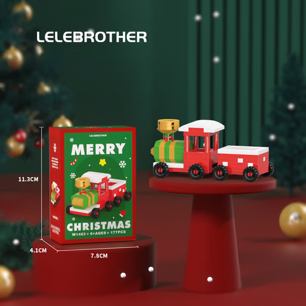 🎁Limited Time Up To 72% OFF-🎄 Christmas Design Building Blocks Toy