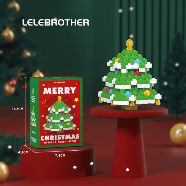 🎁Limited Time Up To 72% OFF-🎄 Christmas Design Building Blocks Toy