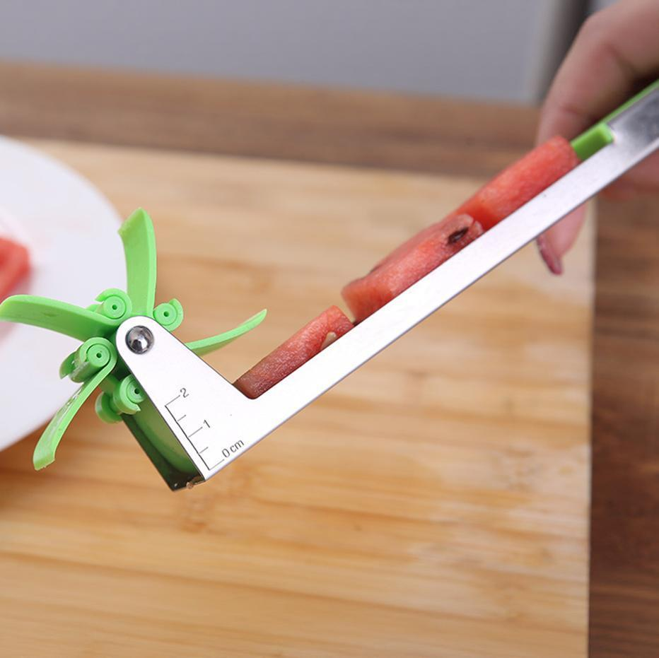 Watermelon Cutter Windmill Shape Plastic Slicer