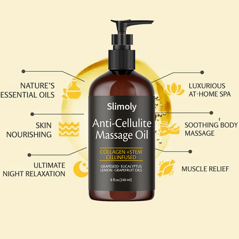 Final 3 Hours: 60%OFF🔥Naturals Cellulite Massage Oil