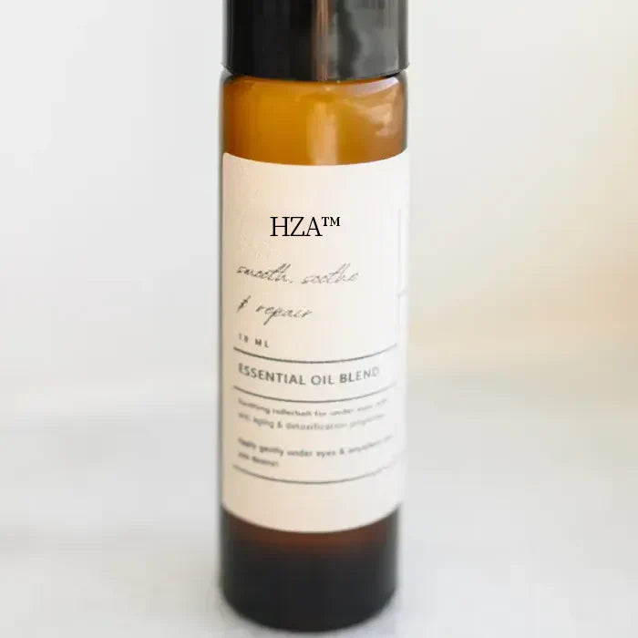 HZA™ Essential Oil Eye Roller – Natural Under Eye Treatment for Puffiness, Dark Circles & Fine Lines