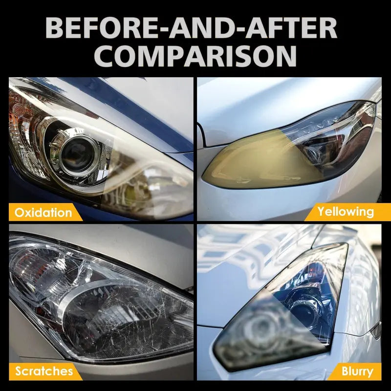 Aestwear Headlamp Restoration Fluid - Fix Yellowed/Oxidized Headlights