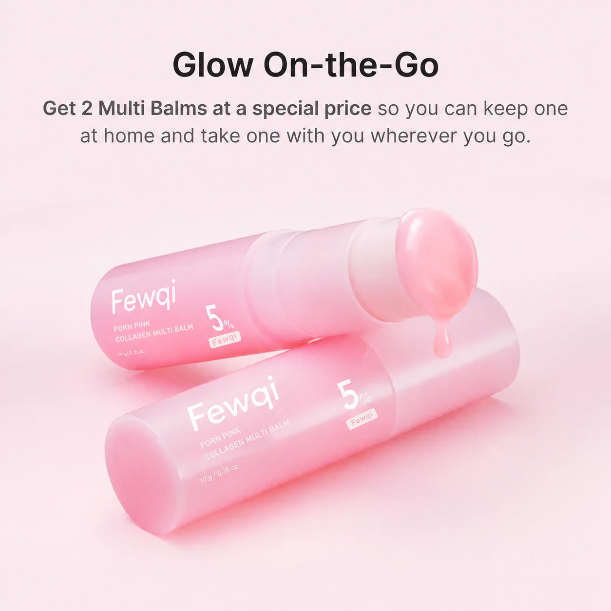 Fewqi ®PDRN Pink Collagen Volume Multi Balm