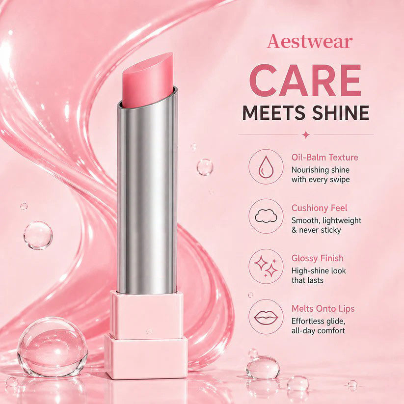 🔥Last Day Buy 1 Get 1 Free|Suncrese GLOW VEIL LIP SHEEN OIL BALM