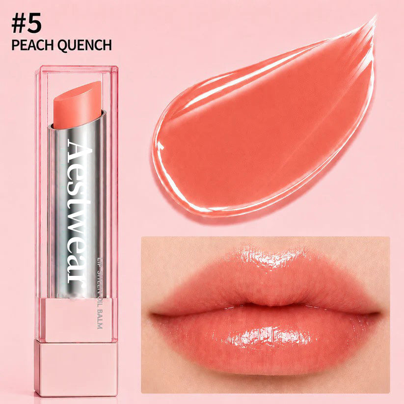 🔥Last Day Buy 1 Get 1 Free|Suncrese GLOW VEIL LIP SHEEN OIL BALM