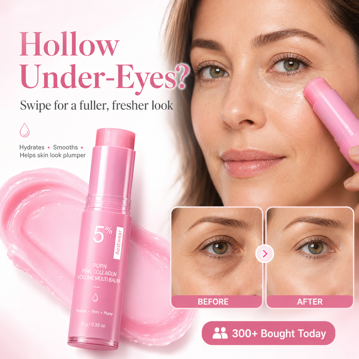 🔥LAST DAY 60% OFF Aestwear Korean Pink CollagenVolume lanoline balm