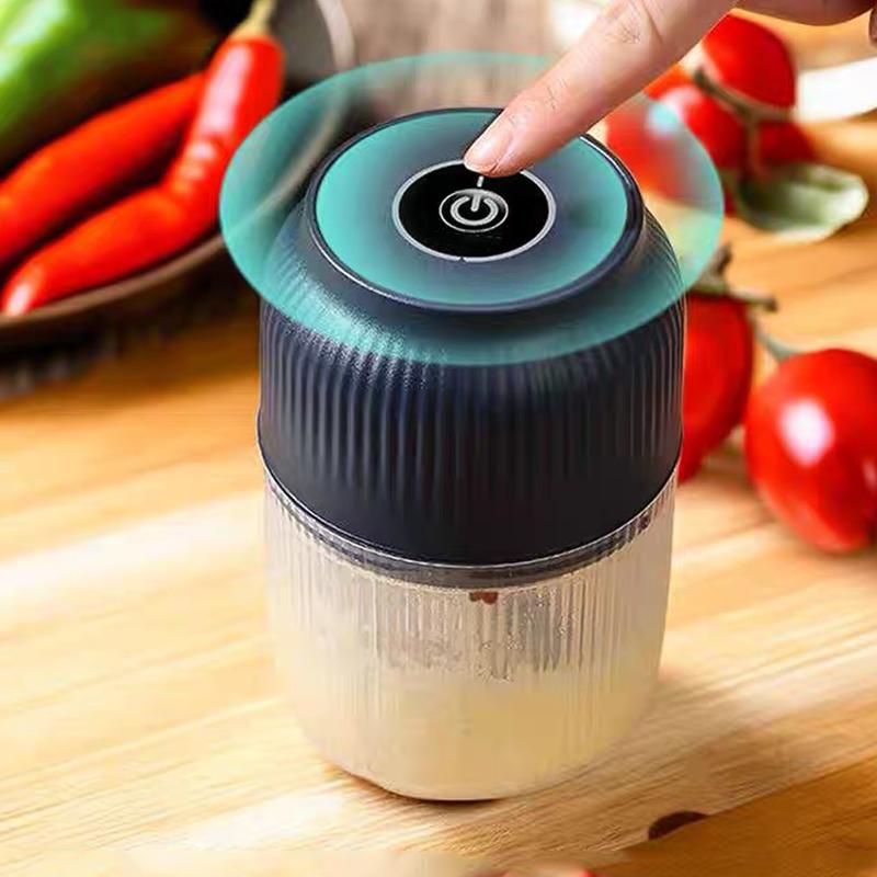 🔪 Mini Electric Garlic & Veggie Chopper — Fast, Cordless Kitchen Prep